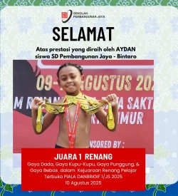 Aydan, Juara Renang 