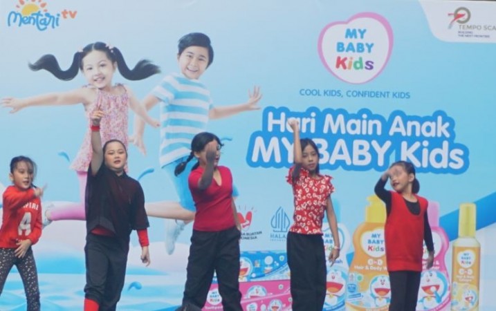 Penampilan Modern Dance kelas bawah