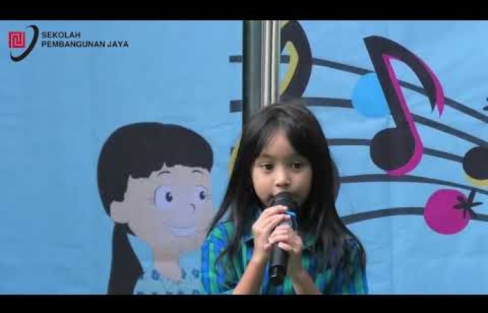 Unjuk bakat Hari Anak Nasional SD Pembangunan Jaya 2024