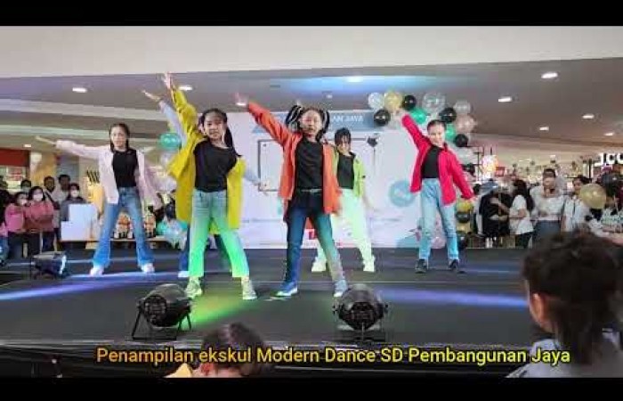 Penampilan Ekskul Modern Dance SD Pembangunan Jaya