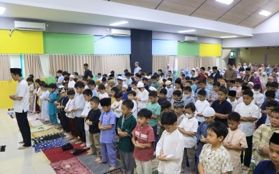 #nivo41m370Desc20 Peringatan Isra Mi'raj di SD Pembangunan Jaya